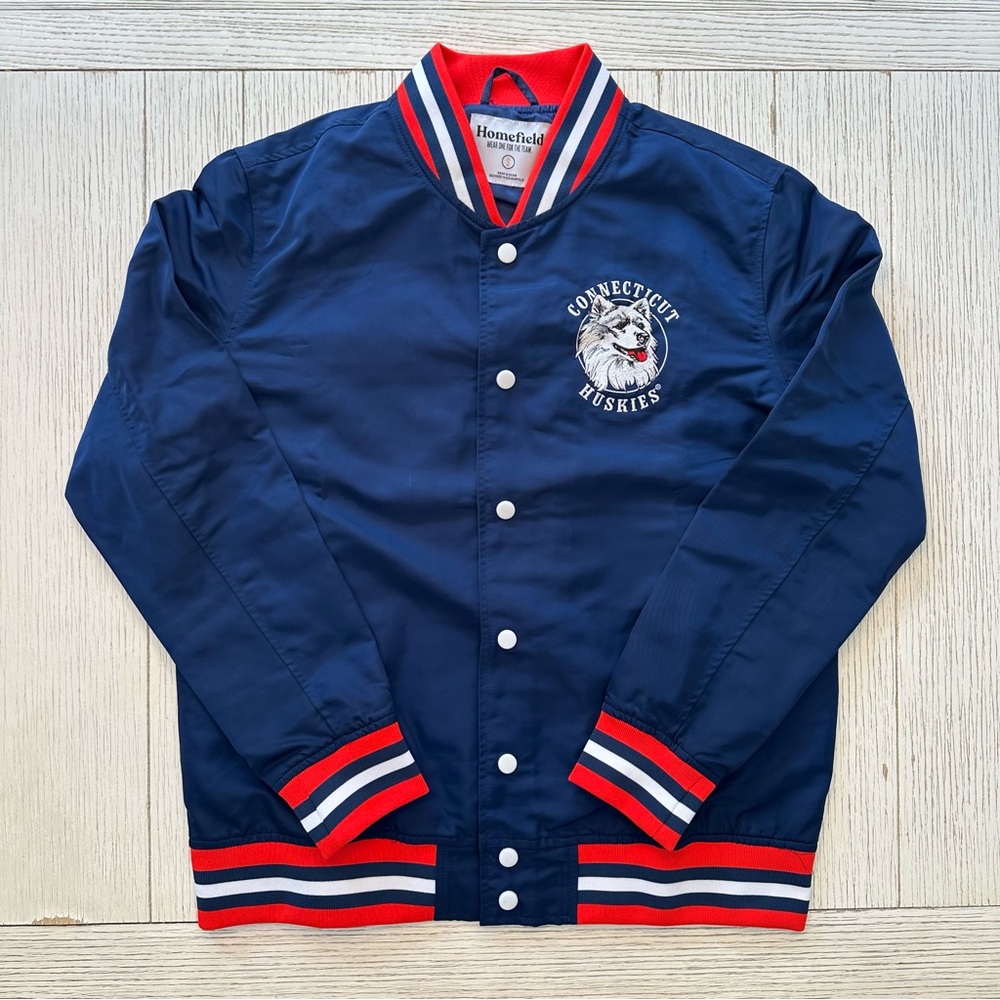 UConn bomber jacket